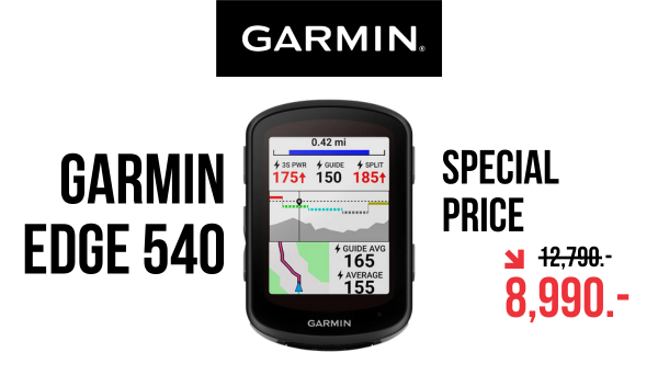 Garmin Edge 540 คอมพิวเตอร์จักรยานคู่ใจ เปลี่ยนทุกการปั่นให้เหนือกว่าเดิม!