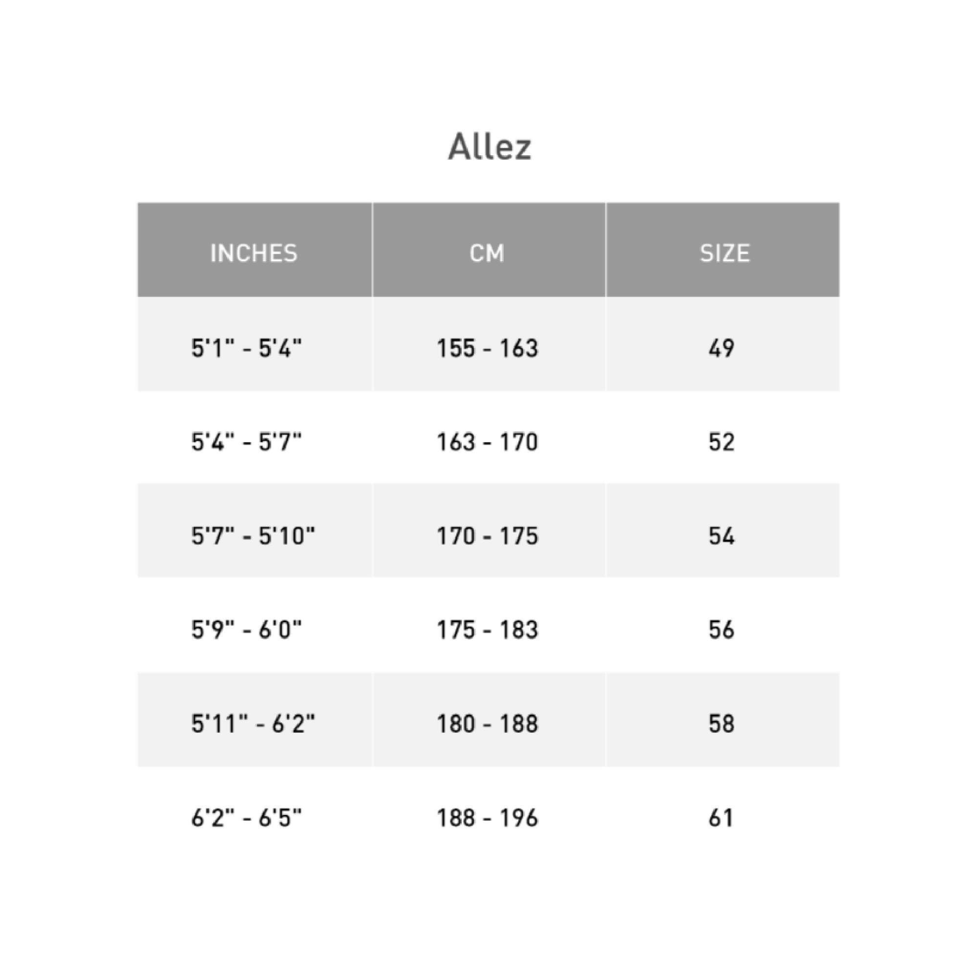 specialized size small