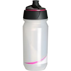 SHANTI BOTTLE TWIST 500CC, TRANSPARENT/FLUO PINK