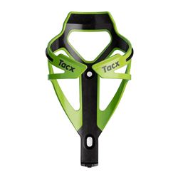 DEVA BOTTLE CAGE, BLACK/GREEN