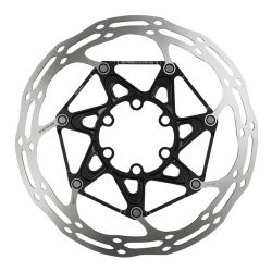 ROTOR CNTRLN 2P 160MM BLACK TI ROUNDED