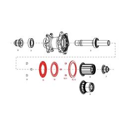 CLUTCH ASSY WITH SEAL REAR COGNITION NSW