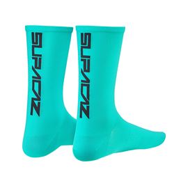 SUPACAZ SOCK CELESTE BLACK SIZE L/XL