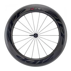 WHEEL ZIPP 808 FRONT CARBON TUBULAR 700C BLACK