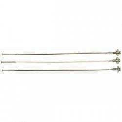 SPOKE ZIPP 3PCS 224MM CXRAY STR SLV