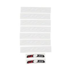 DECAL SET 1 WHEEL ZIPP 202 ZIPPLOGO MATTEWHITE