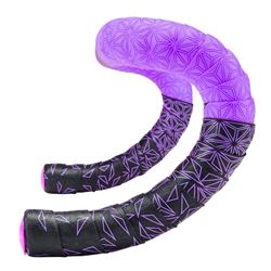 SUPACAZ HANDLEBAR TAPE NEON PURPLE STAR FADE