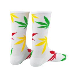 SUPACAZ SOCK RAD ZION WHITE SIZE L/XL