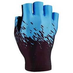 GLOVE SUPACAZ SHORT BLACK/NEON BLUE SIZE XL