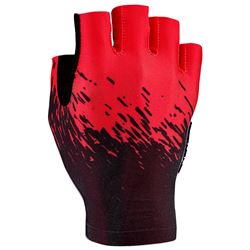 GLOVE SUPACAZ SHORT BLACK/RED SIZE XL