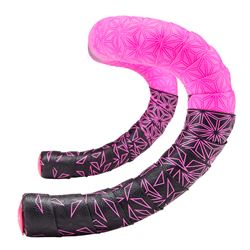 SUPACAZ HANDLEBAR TAPE NEON PINK STAR FADE