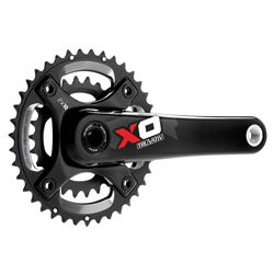 Truvativ Crank X-O BB30 2.2 10sp 170 Red 3926 Bearings NOT incl