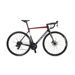 V3 DISC BICYCLE SRAM RIVAL GROUPSET BLACK/RED/WHITE 42S