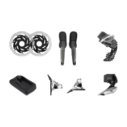 AM RED ETAP AXS 2X GROUPSET HRD FM CENTRE LOCK 2P