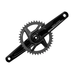 SRAM RIVAL 1 AXS WIDE CRANKSET (BLACK) (1 X 12 SPEED) (DUB SPINDLE) (D1) (170MM) (40T) (DIRECT MOUNT) (BOTTOM BRACKET NOT INCLUDED)