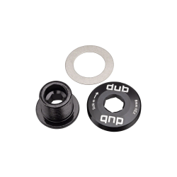 CRANK ARM BOLT S-EXTR M18/30 DUB STL BLK