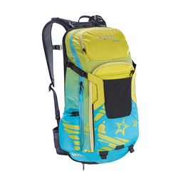 EVOC BAG FR TRAIL WOMEN - SULPHUR/NEON BLUE SIZE M/L