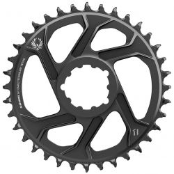 CRING X-SYNC 12 Speed 36T DM 6 Offset BLACK