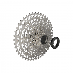 SRAM XPLR PG-1231 CASSETTE (SILVER) (12 SPEED) (SHIMANO/SRAM