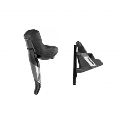 SRAM APEX D1 BRAKE/SHIFT LEVER (BLACK) (HYDRAULIC DISC BRAKE) (FLAT MOUNT) (LEFT) (BRAKE ONLY) (MECHANICAL SHIFT)