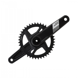 SRAM APEX 1 WIDE CRANKSET (BLACK) (DUB SPINDLE) (165MM)