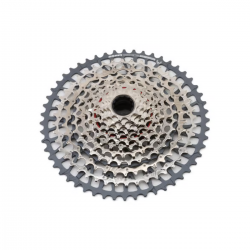 SRAM XS-1275 GX EAGLE TRANSMISSION CASSETTE (SILVER) (12 SPEED) (XD) (10-52T) (T-TYPE)