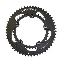 CHAINRING SET SW TEAM BLACK ANO 110X52/36T