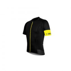 RH+ JERSEY DUAL CELL X-LIGHT FZ BLACK-ACID YELLOW SIZE M