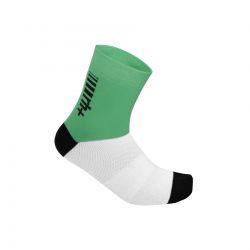 RH+ SOCK VARIO BRIGHT GREEN-WHITE SIZE S/M