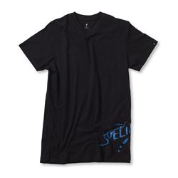 ROOTS TEE SPECIALIZED BLACK/NEON BLUE SIZE M