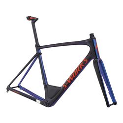 2018 FRAMESET S-WORKS ROUBAIX  TARBLK/CMLN/RKTRED 49