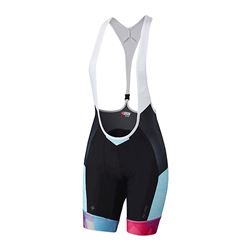 SHORTS SPECIALIZED SL PRO BIB WOMAN TURQUOISE/GEO FADE SIZE L