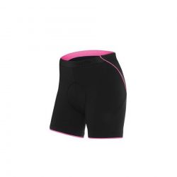 RH+ SHORTS Fusion W short BLACK-DEEP PINK SIZE S