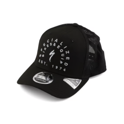 NEW ERA STOKE TRUCKER HAT BLK OSFA