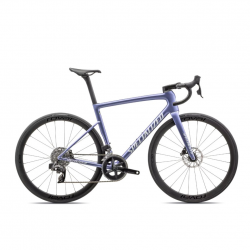 SPECIALIZED TARMAC SL8 EXPERT ROAD BIKE (POWDER INDIGO TINT/SILVER DUST/WHITE) (52CM) (RIVAL AXS)