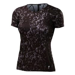 SHASTA TOP SS WMN DARK REV CAMO SIZE S