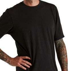 Men's Trail-Series Supima Cotton Mineral Washed Jersey Black L