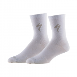 SOFT AIR TALL LOGO SOCK WHT L