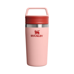 STAN 12OZ/0.35L CAFE TO GO MUG PEACH ROSE AP