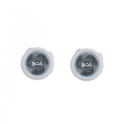 BOA LI2 DUAL PULL DIAL A KIT WHT L&R PRE-LACED