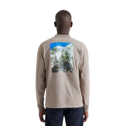 GRAPHIC RELAXED TEE LS TPE HRTG GRAPHIC XL