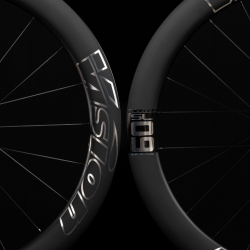 Metron 60 Clincher Disc Center lock 21x24H SMN 11S/12S BK Sliver Logo (Black-Red hubs) ,WH-