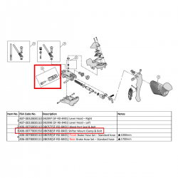DB LEVER CLAMP KIT FOR SF-RD-8401,DB058