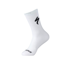 SOFT AIR TALL LOGO SOCK WHT/BLK S