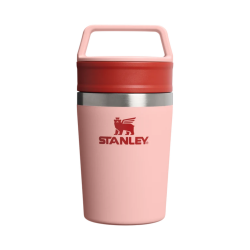 STAN 8OZ/0.23L CAFE TO GO MUG PEACH ROSE AP