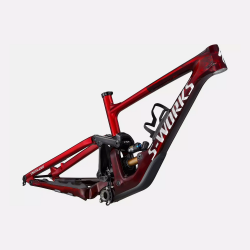 ENDURO S-WORK FRAME GLOSS RED TINT CARBON / RED TINT / LIGHT SILVER S3