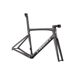 TARMAC SL7 SW FRAMESET SATIN CARBON / SPECTRAFLAIR TINT / GLOSS BRUSHED CHROME 58