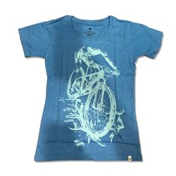 SPECIALIZED GRAPHIC TEE EPIC LTD WOMEN NEON BLUE SIZE L