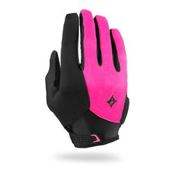 GLOVE BG SPORT LF WOMEN BLACK/NEON PINK SIZE S 