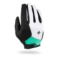 GLOVE BG SPORT LF WOMEN WHITE/EMERALDGREEEN SIZE S